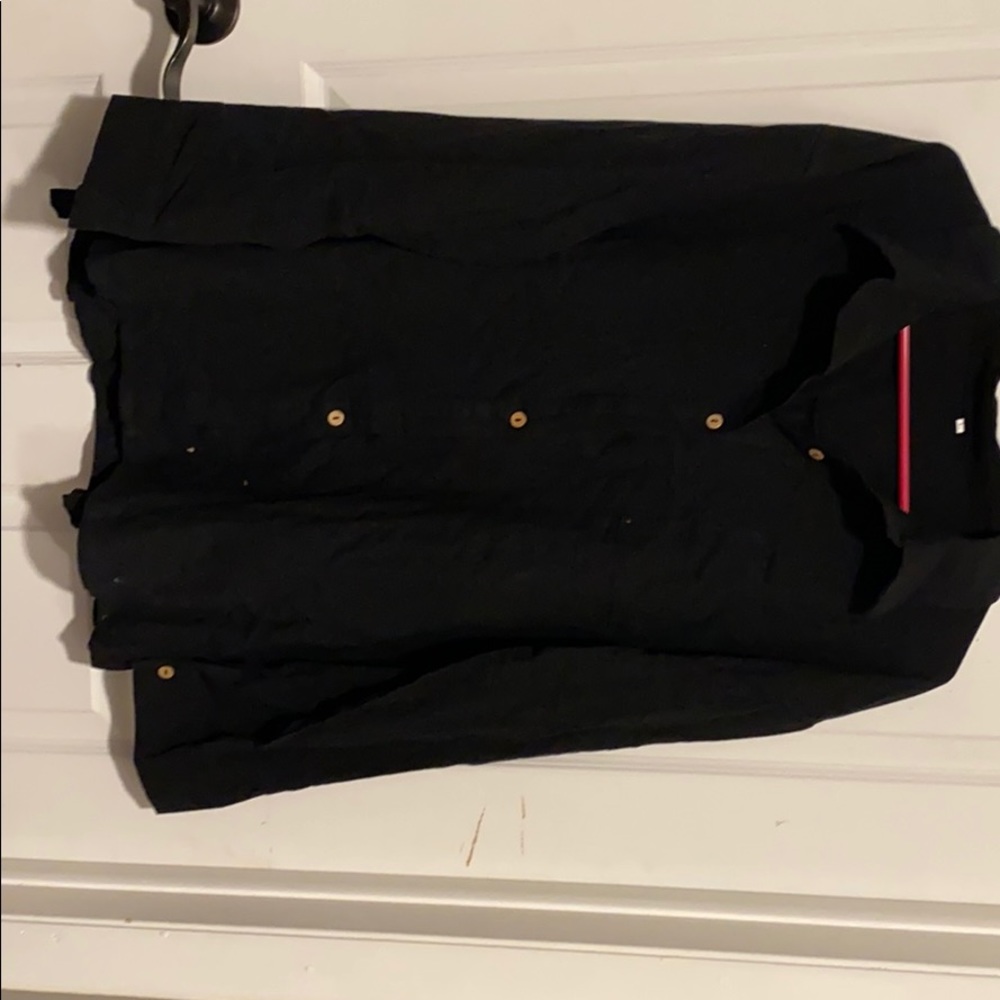 Black Button down